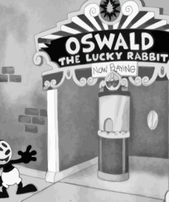 Disney Oswald The Lucky Rabbit Diamond Painting