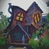 Gnome House Diamond Painting