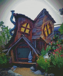 Gnome House Diamond Painting