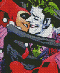 Harley Quinn Pregnant With Joker Baby Diamond Painting