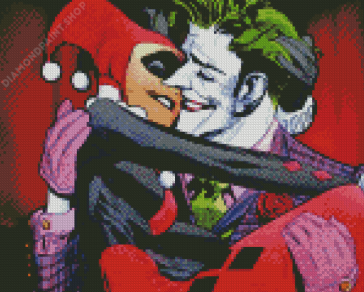 Harley Quinn Pregnant With Joker Baby Diamond Painting