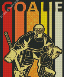 Hockey Goalie Diamond Painting