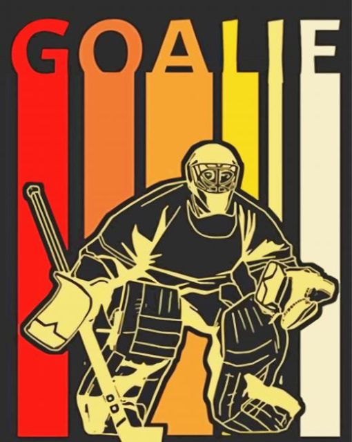 Hockey Goalie Diamond Painting