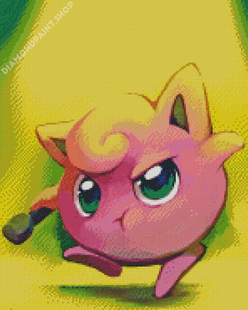 Jigglypuff Species Art Diamond Painting