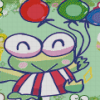 Keroppi With Balloons Diamond Painting