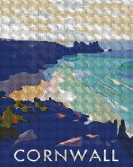 Kynance Cove Cornwall Diamond Painting