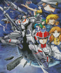 Macross Characters Diamond Painting