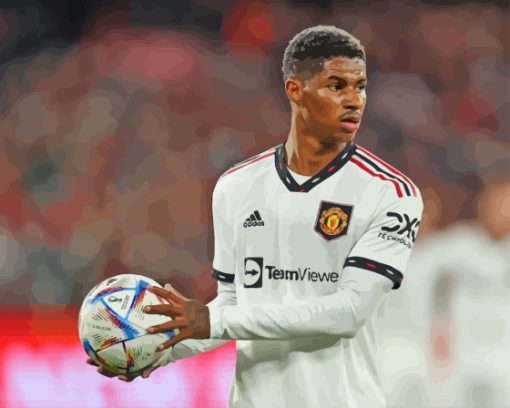 Marcus Rashford English Football Player Diamond Painting