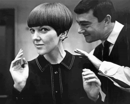 Mary Quant Fashion Designer Diamond Painting