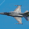 Military F 16 Fighting Falcon Diamond Painting