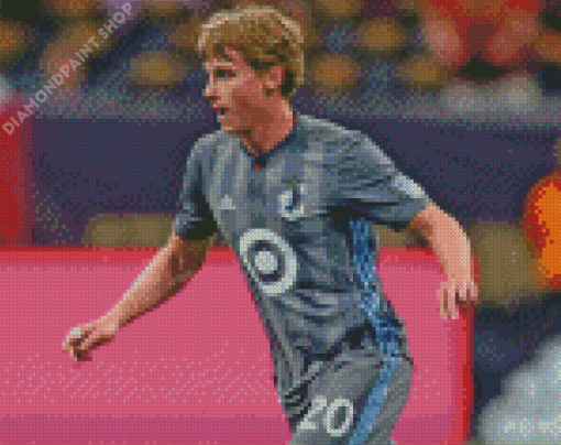 Minnesota United FC Football Player Diamond Painting