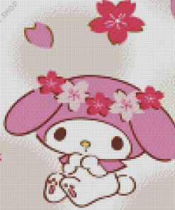 My Melody Spring Diamond Painting