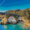 New Zeland Coromandel Cathedral Cove Diamond Painting