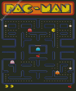 Pacman Diamond Painting