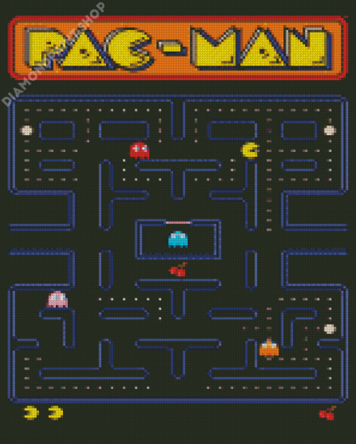 Pacman Diamond Painting