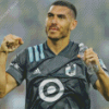 Player Of Minnesota United FC Diamond Painting