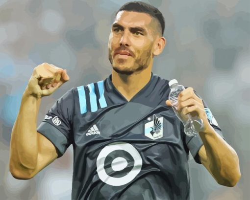 Player Of Minnesota United FC Diamond Painting