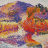 River In Saint Clair By Henri Edmond Cross Diamond Painting