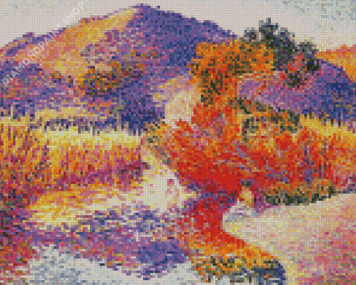 River In Saint Clair By Henri Edmond Cross Diamond Painting