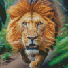 Running Lion Diamond Painting