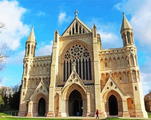 Saint Albans Cathedral Diamond Painting