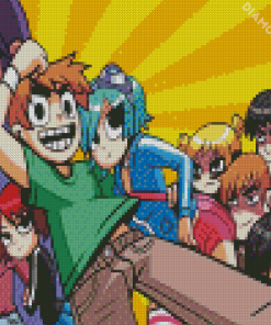 Scott Pilgrim Vs The World Game Diamond Painting