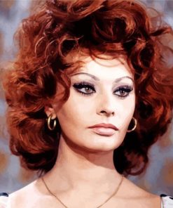 Sophia Loren Diamond Painting