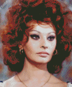 Sophia Loren Diamond Painting