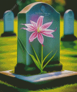 Spider Lilies On A Grave diamond painting