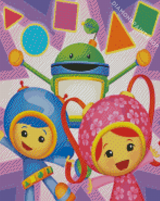 Team Umizoomi Diamond Painting