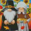 Thanksgiving Gnomes Diamond Painting