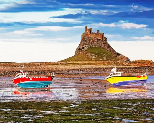 The Holy Island Lindisfarne Diamond Painting