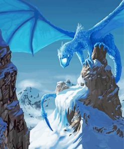 The Ice Dragon Diamond Painting