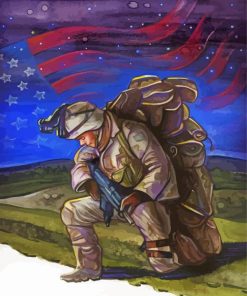 The Military Sacrifice Diamond Painting