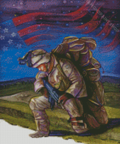 The Military Sacrifice Diamond Painting