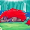 Zorua And Zoroark Sleeping Diamond Painting