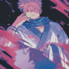 Aesthetic Ryomen Sukuna Diamond Painting