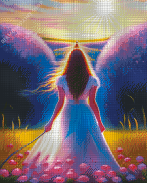 Aesthetic Sister In Heaven Diamond Painting