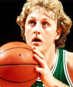 Basketball Player Larry Bird Diamond Painting