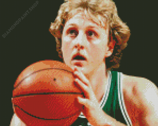 Basketball Player Larry Bird Diamond Painting