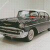 Black 1957 Chevrolet Belair Diamond Painting