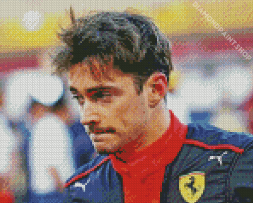 Charles Leclerc Diamond Painting