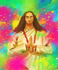 Colorful Yogananda Diamond Painting