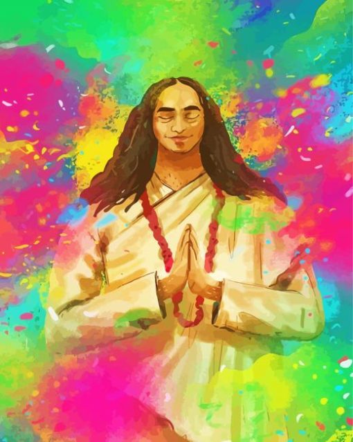 Colorful Yogananda Diamond Painting