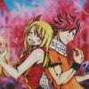 Cute Natsu And Lucy Diamond Painting