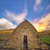 Gallarus Oratory Dingle Ireland At Sunset Diamond Painting