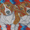 Mosaic Dogs Diamond Painting