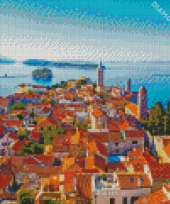 Opatija Town Diamond Painting