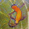 Salamander Swimming Diamond Painting