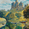 Warkworth Castle Art Diamond Painting